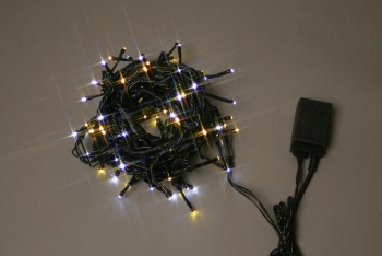 LEDライト100球連結専用/電源部別売（ハニーゴールド・白）
