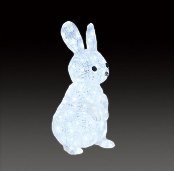 ACR-AM-RAB  LEDクリスタルグローウサギ