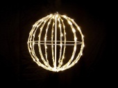 LEDクリスタルボールライト85cm電球色