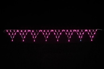 LEDフラッグネットライト（ピンク）
