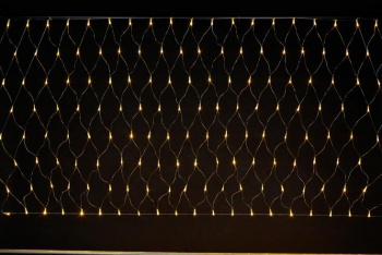 LEDチェンジングネットライト（ゴールド&カラフル）