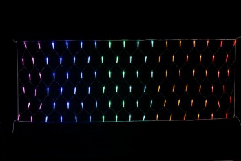 LEDパイプネットライト3m（レインボー）