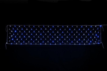 LEDハーフネットライト（ブルー&ホワイト）