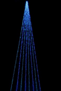 LEDナイアガラライトプロ8m（ブルー&スカイブルー）
