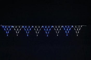 LEDフラッグネットライト（ブルー＆ホワイト）