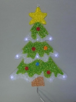 L2DM906 ウインドウモチーフ　クリスマスツリー