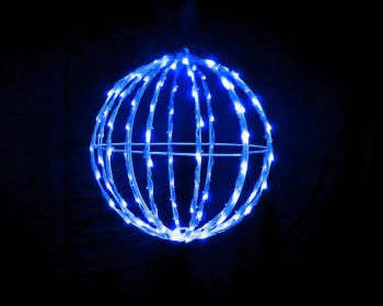 L3D906-B　3Dモチーフラインボール（青）