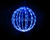 L3D907-B　3Dモチーフラインボール（青）