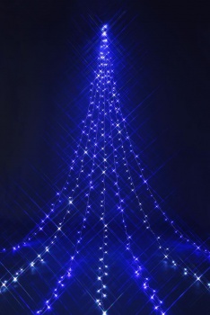 KT-3831　5m8ファンクションドレープライトホワイトLED/クリスマスイルミネーション販売ショップ