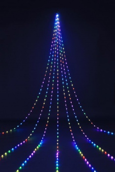 KT-3838　5mAPPスマートLEDドレープライト/クリスマスイルミネーション販売ショップ