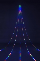 WG-1325GO　LEDストロボカーブカーテンライト（ゴールド）/クリスマスイルミネーション販売ショップ