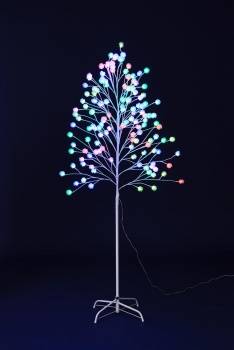 KT-3845　180cmAPPスマートLEDケセランパセラン立ち木ライト/クリスマスイルミネーション販売ショップ