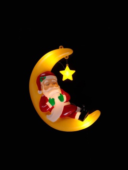WG-25405　LEDブローライトムーンサンタ/クリスマスイルミネーション販売ショップ