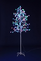 KT-3844　150cmAPPスマートLEDケセランパセラン立ち木ライト/クリスマスイルミネーション販売ショップ
