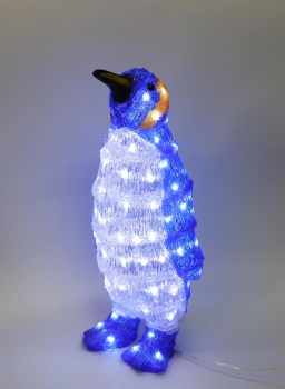 L3D401　ブルーペンギンM/クリスマスイルミネーション販売ショップ