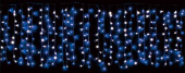 5mニューホワイトブルーパステルブルーLEDドレープライト  