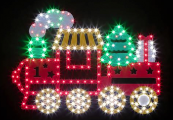 No.044522　イルミネーショントレイン/クリスマスイルミネーション販売ショップ